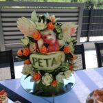 Voćna carving dekoracija za vjenčanja i evente u Splitu – Sarita Events